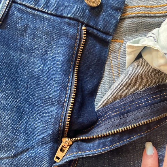 Dark high-rise mother jeans - Picture 3 of 8